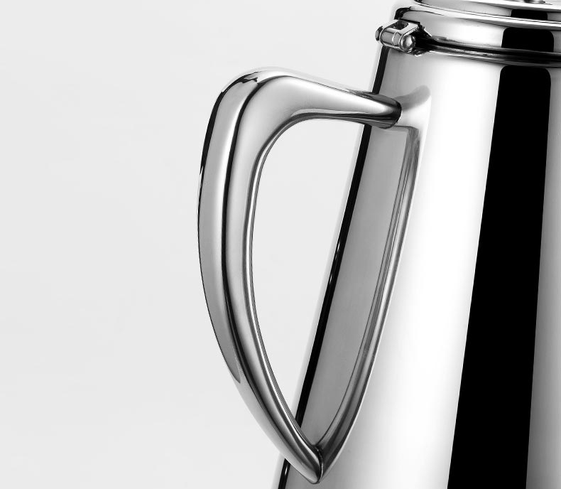Water Pitcher with Stainless Steel Handle