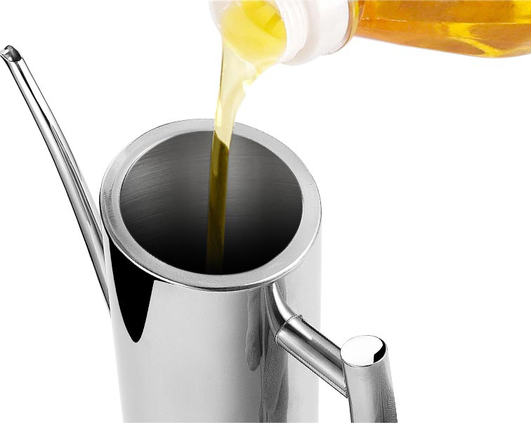 Big mouth oil jug dispenser