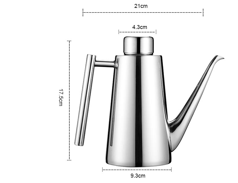 Oil Bottle with Dripless Spout 650ml